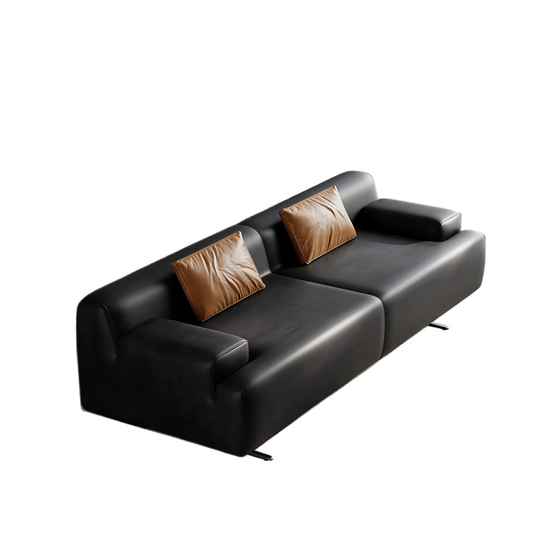 Modern Simplicity End-of-Bed Bench Upholstered Bench, 27.55" H x 70.86" W x 21.65" D, Black