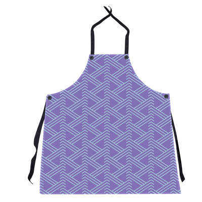 Tablier zigzag classique