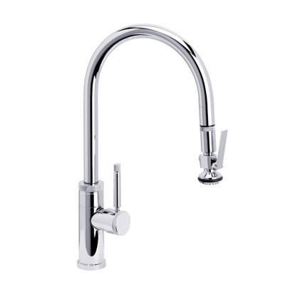 Industrial Plp Pulldown Faucet - Lever Sprayer