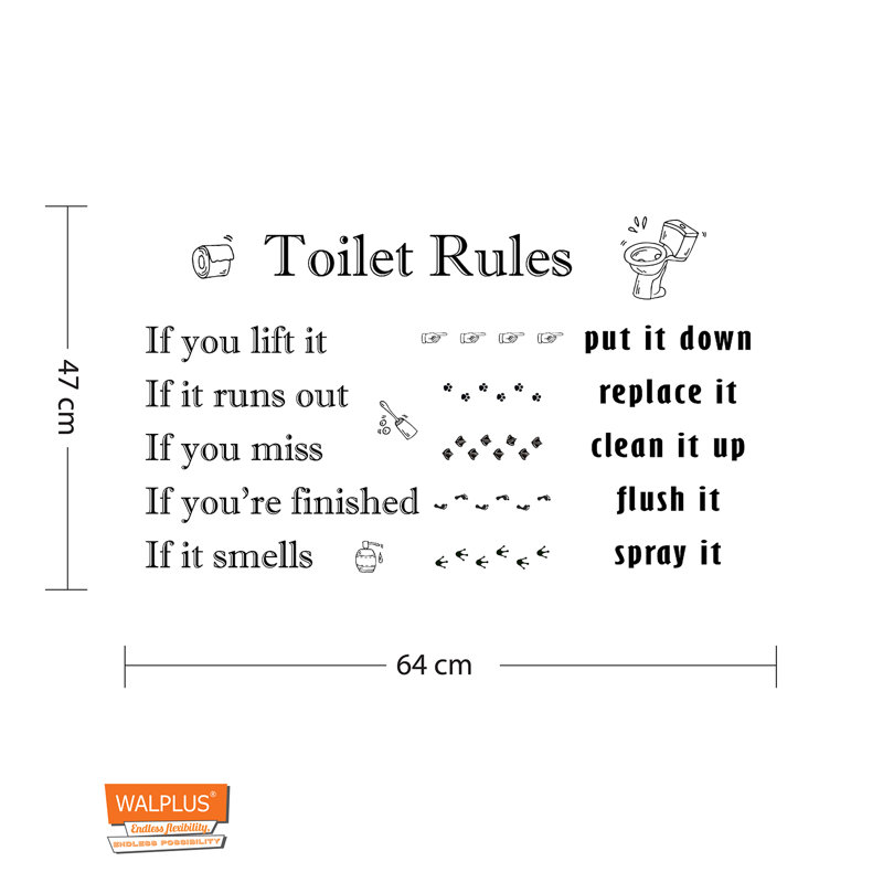 Non-Wall Damaging Wall Decal