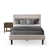 Beige brume / blanc