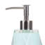 Distributeur de savon pour le bain à facettes Sparkles Home | Résine en forme de losange pompe durable 7,5 pouces-101772993