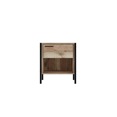 43.8cm W Bedside Table