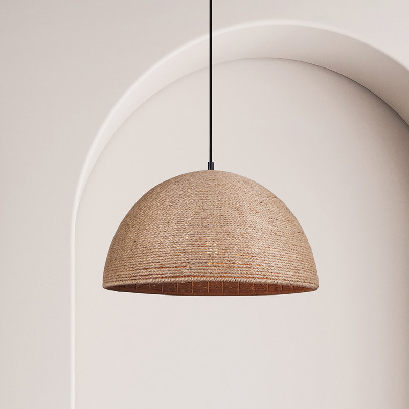 Annemary 1 - Light Brown Single Pendant