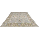 Transitional One-of-a-Kind Rectangle 8' X 9'11" Hand Knotted Area Rug