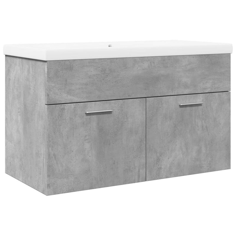 Bittar 120mm Single Bathroom Vanity with Integrated Ceramic Basin