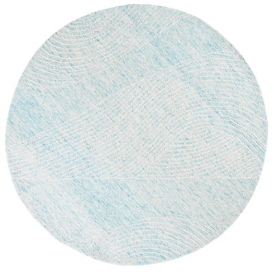 Pine Hand Tufted Wool;Cotton Abstract Rug