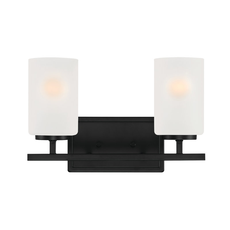 Charvic Dimmable Vanity Light, Matte Black, 2