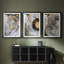 ABSTRACT Series CCXLVII  -Custom Framed  Premium Print W Matt - 3 Pieces-1174759942-1174759940