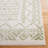 Lorenco Southwestern Machine Made Power Loom Polypropylene Area Rug in Ivory/Sage-756150524