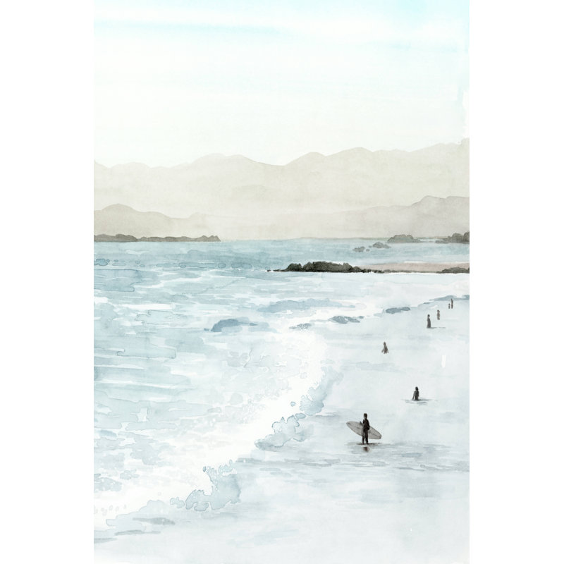 Dans les vagues II, H 12 po x l 8 po
