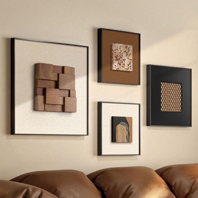 Ensemble d'art mural moderne 4 pièces, 31,5 po x 62,99 po