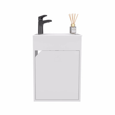 Bathroom Vanity With Sink, 1 Door