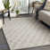 Lilly Handmade Flatweave Gray/Cream Area Rug
