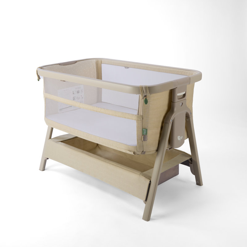 Tutti Bambini Cozee Zen Bedside Crib, Sand