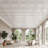 24'' L x 24'' W Smooth PVC Drop-In Ceiling Tile-97646879