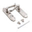 Oakley Lock Lever Handle Satin Nickel