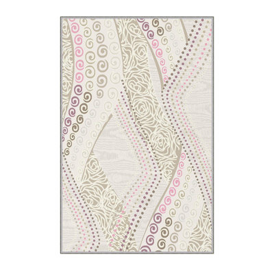 Luxurious 3D Printed Area Carpet, 5.9 x 9.2 Feet | 100% Polyester, 0.3 in Pile Height, 650 g/m² | Antibacterial & Non-Slip Underside, Machine Washable for Easy Care | Perfect for Living Room, Bedroom, or Office Décor