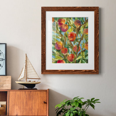 Just Peachy, reproduction encadrée de qualité supérieure - prête à être accrochée