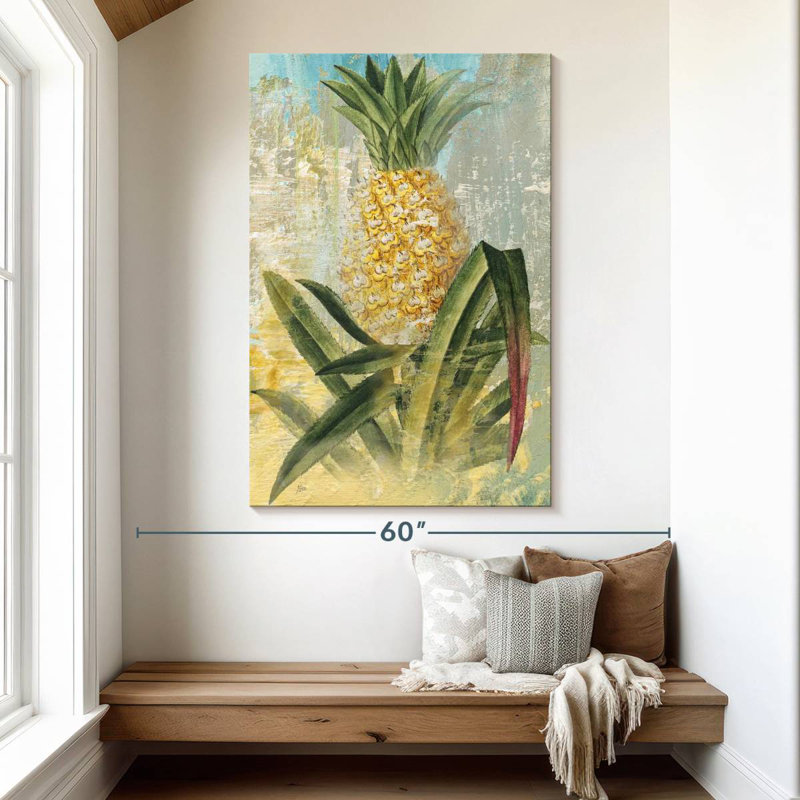 Yarlin Botanical Pineapple, 51" H x 34" W
