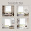 Thermal Blackout Roller Blind - Trimmable Cut to Size - Heavy Duty Metal Tube-1268557047-1268557054