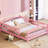 Bed, Floor Full Solid Wood Bed