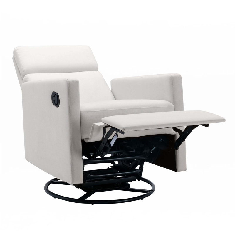 Fauteuil inclinable et pivotant Rocker, Beige