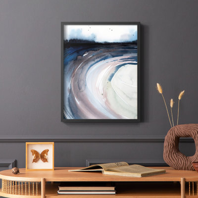 Geode Valley I, reproduction encadrée - bois massif