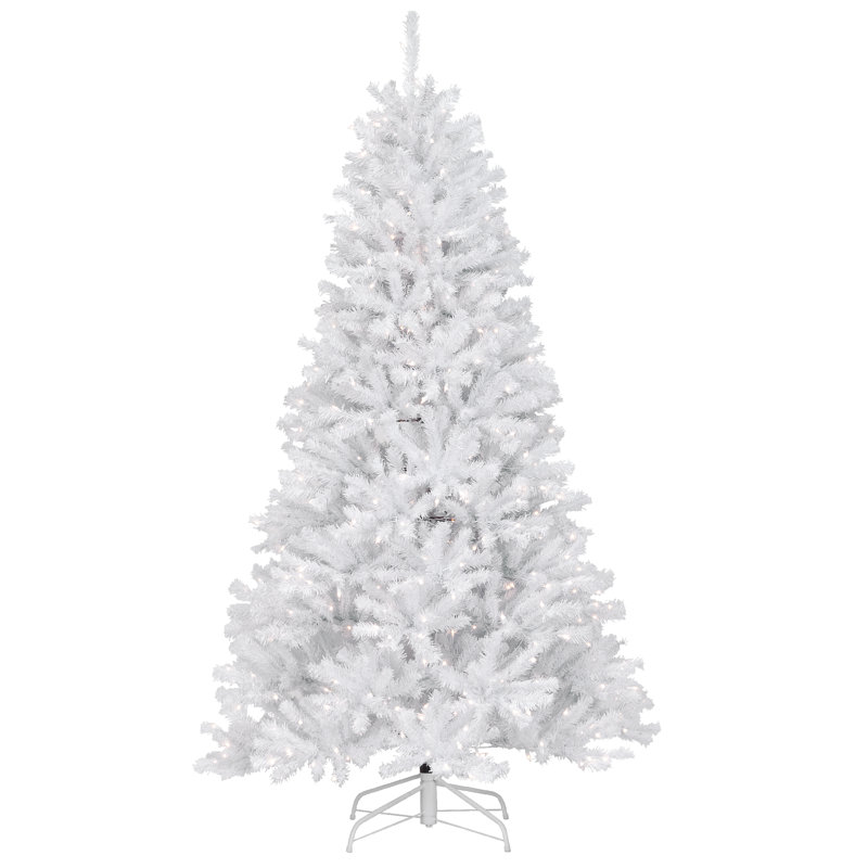 North Valley Spruce Pre-Lit Tree, 7' H
