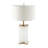 Transitional 1 Light Alabaster Stone Base Table Lamp
