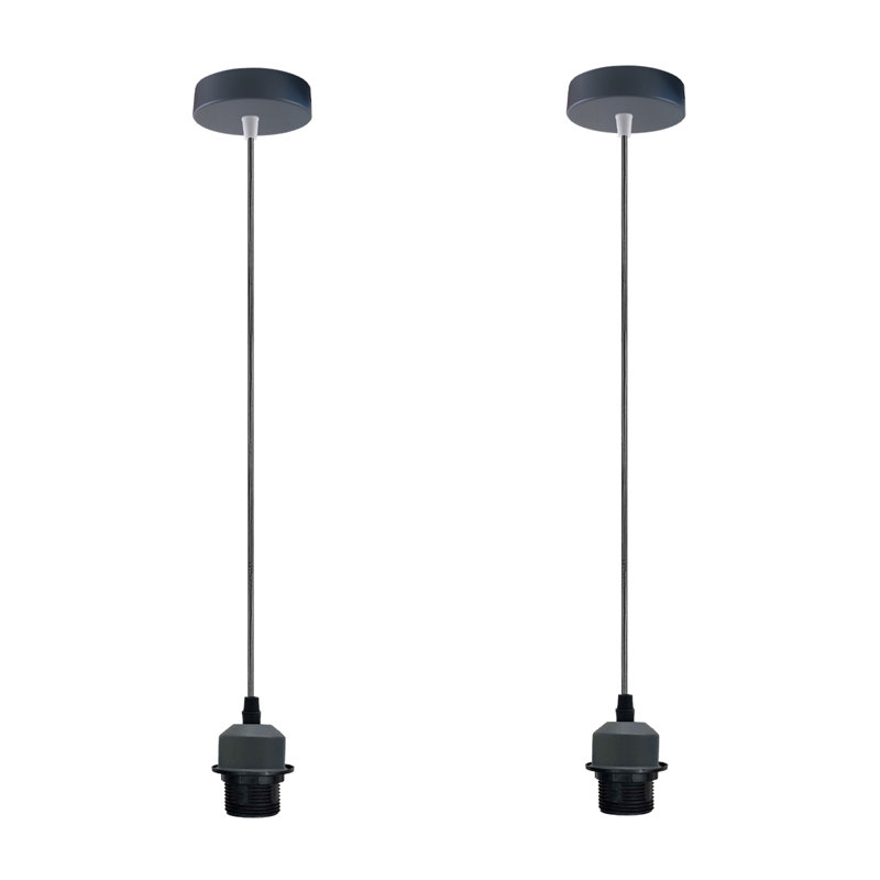 Bastow 2 - Light Single Pendant, No, Grey