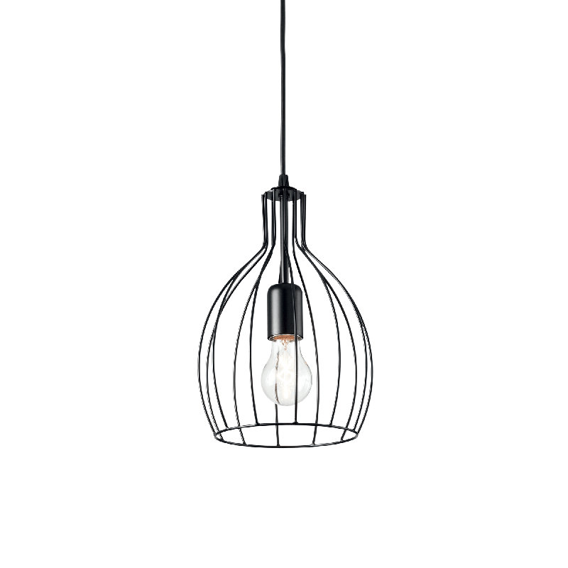 1 - Light Black Single Pendant
