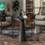  Pedestal Small Drink Round Martini Table for Living Rooms or Bedrooms-489182962