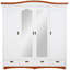 Doerun 4 Door Solid Wood Wardrobe-1539936229
