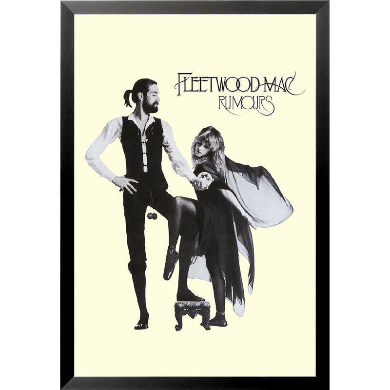 Fleetwood Mac rumeurs 1977-reproduction de photo encadrée sur papier