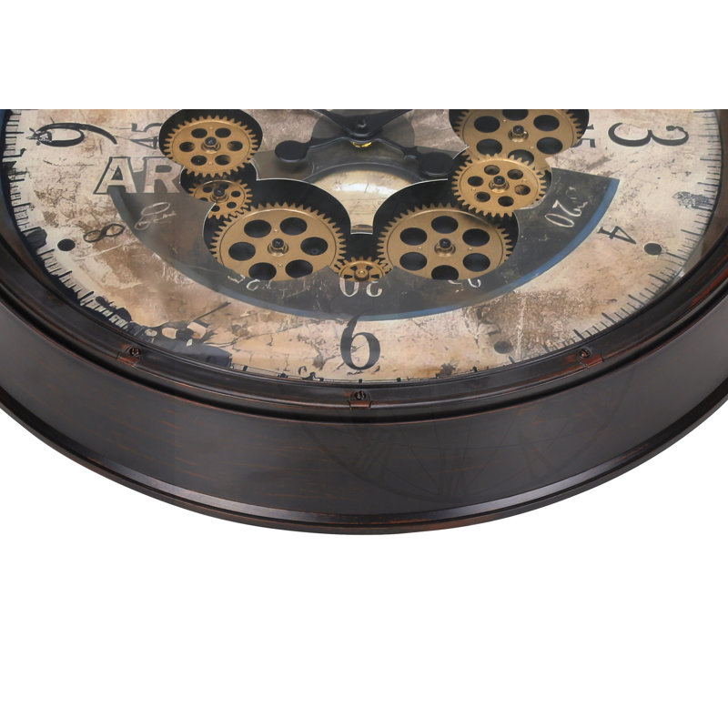 20" Transitional Round Wall Clock
