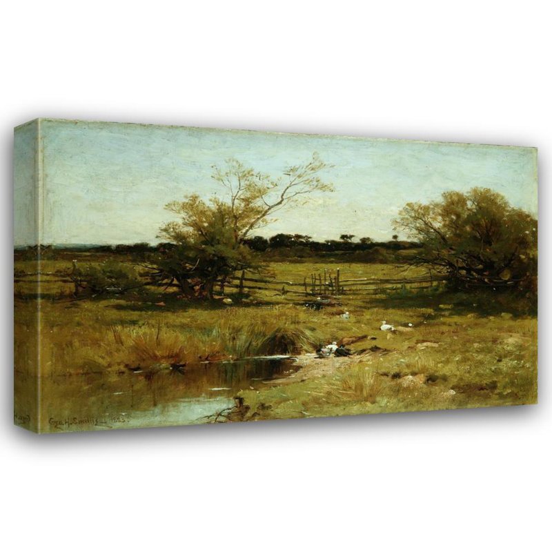 «East Hampton Meadows» par George Henry Smillie - Art mural sur toile tendue avec châssis, H 40 po x l 28 po
