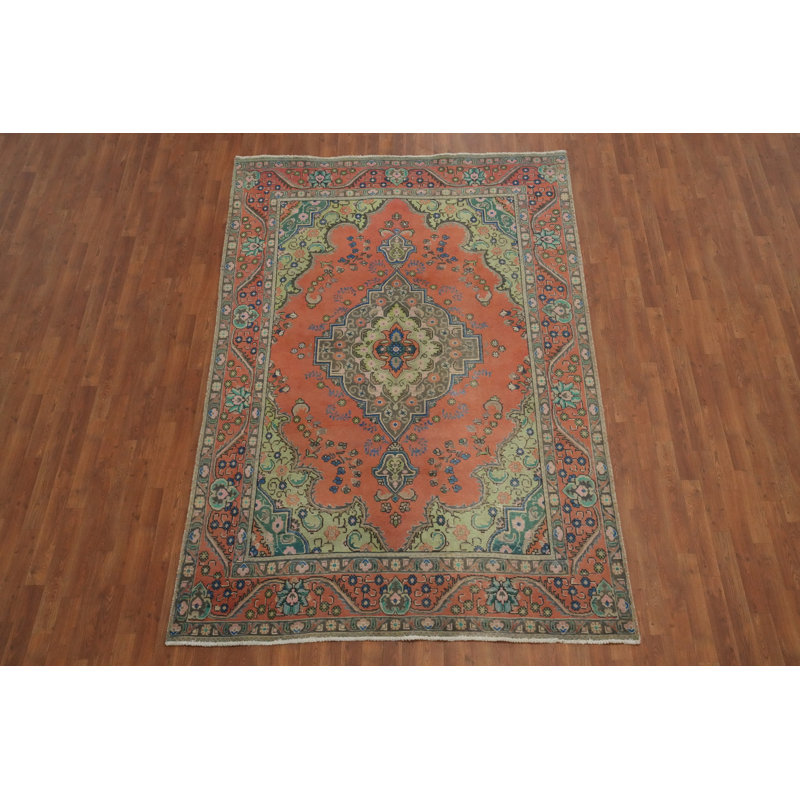 Tapis traditionnel en laine 6 x 9
