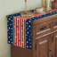 Chemin de table rectangulaire en polyester