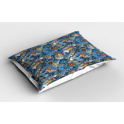 Narwhal Polyester Sham Set