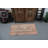 Handcrafted Turkish Vintage Rug with Delicate Teal Floral Finish for Entryways