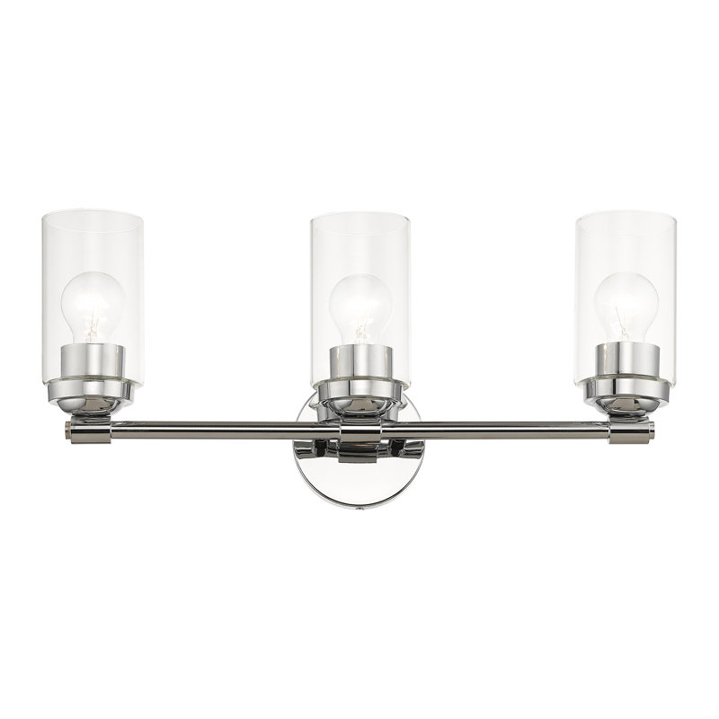 Alyson 3 - Light Dimmable Vanity Light, Polished Chrome