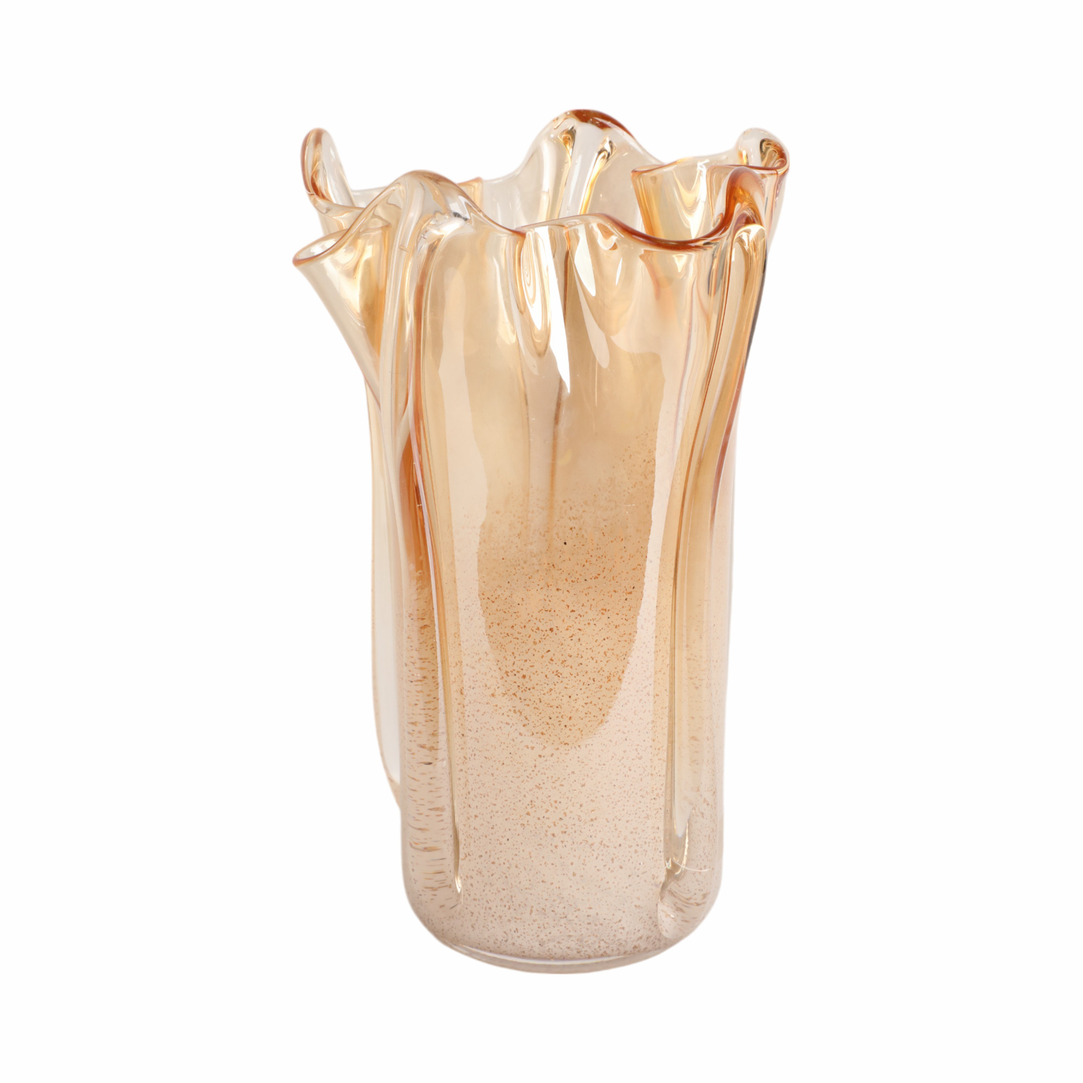 Ivy Bronx Bartoli Large Artisan Blown Glass Vase | Joss & Main