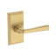 Kinsella Full Dummy Lever with Chamfered 5in Rose in Matte Black-2121835621