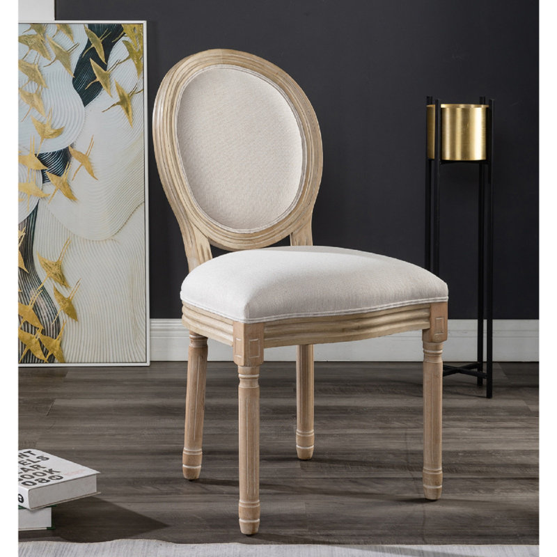 Rogan Upholstered Dining Chair, Beige