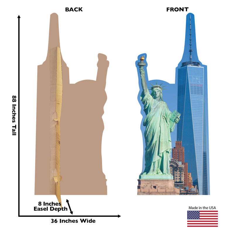 88'' Buildings & Architecture Cardboard Standup