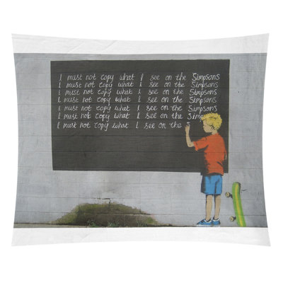 Polyester i ne doit pas copier ce que je vois sur le tapisserie simpsons