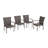 Littleton Pe Wicker Stacking Chair, 2Pcs-895068104