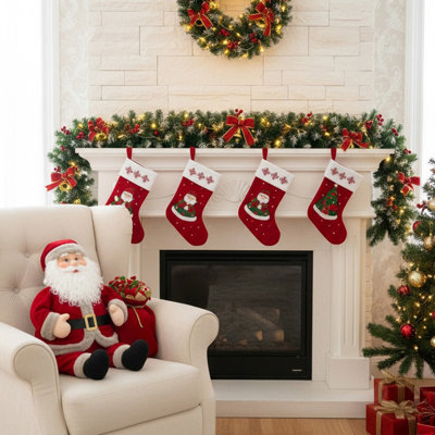 270cm Lighted Faux Garland with Lights