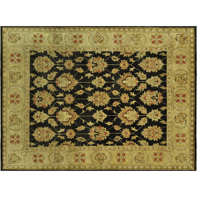 Vernon Wool Oriental Indoor Rug, Rectangle 9'6" x 13'6"